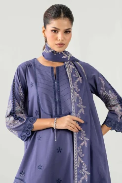 3 Piece - Embroidered Suit - KFE26-186