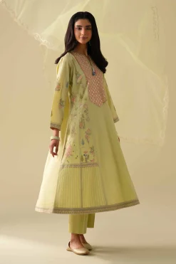 3 Piece - Embroidered Suit - KFE26-98