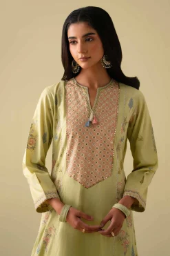 3 Piece - Embroidered Suit - KFE26-98