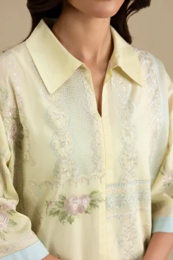 2 Piece - Embroidered Suit - KFE26-33