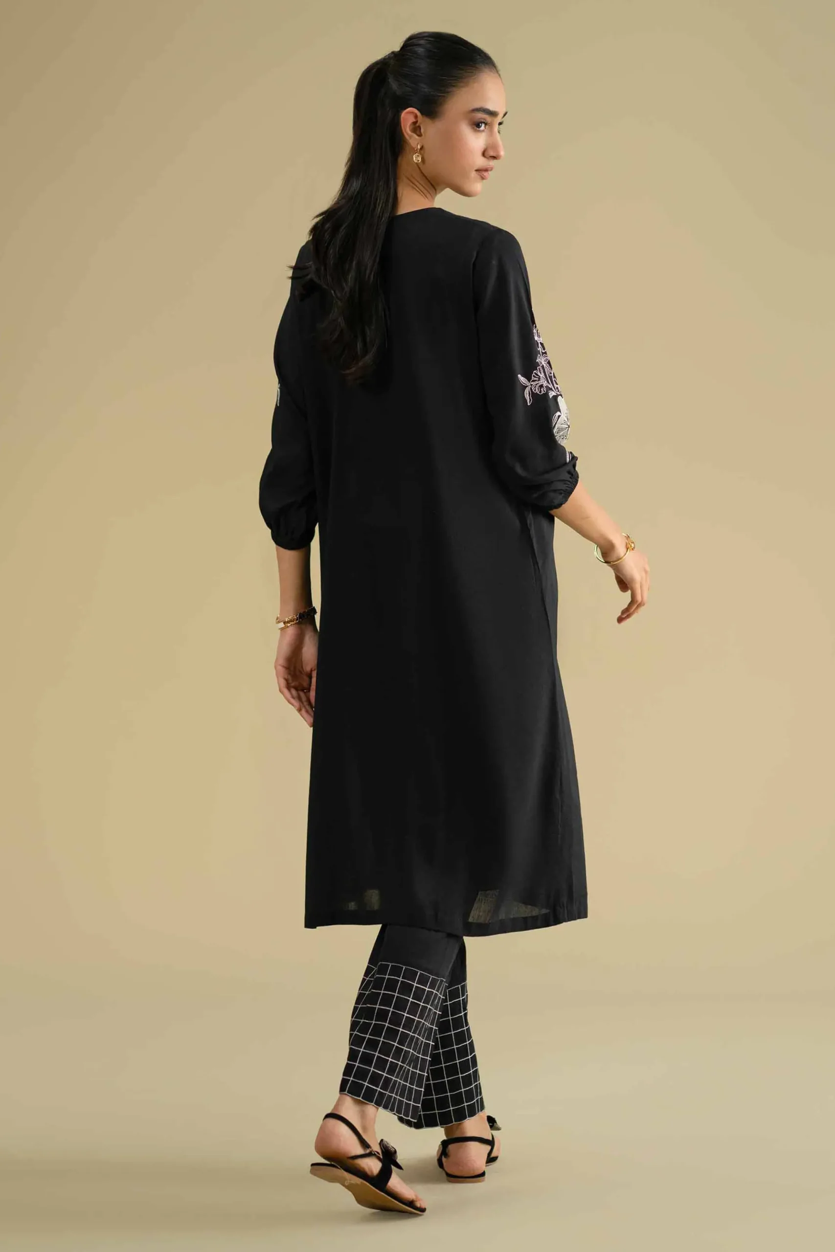 2 Piece - Embroidered Suit - KFE26-41