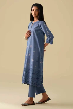 2 Piece - Embroidered Suit - KFE26-42