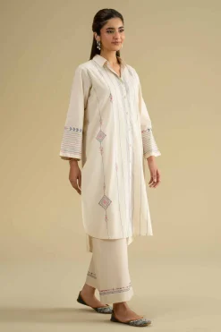 2 Piece - Embroidered Suit - KFE26-51