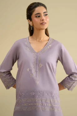 2 Piece - Embroidered Suit - KFE26-52