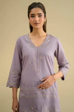 2 Piece - Embroidered Suit - KFE26-52