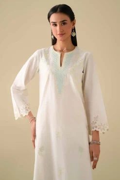 2 Piece - Embroidered Suit - KFE26-56