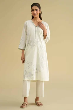 2 Piece - Embroidered Suit - KFE26-59