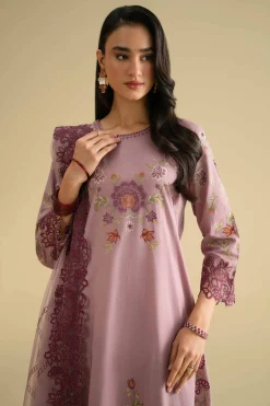 3 Piece - Embroidered Suit - KFE26-86