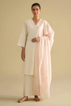 2 Piece - Embroidered Suit - KFE26-19