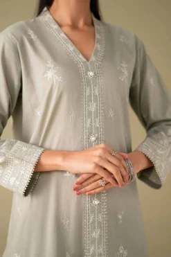 3 Piece - Embroidered Suit - KFE26-21