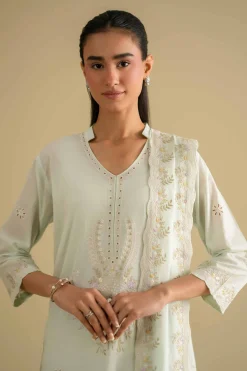 2 Piece - Embroidered Suit - KFE26-230