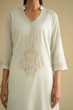 2 Piece - Embroidered Suit - KFE26-230