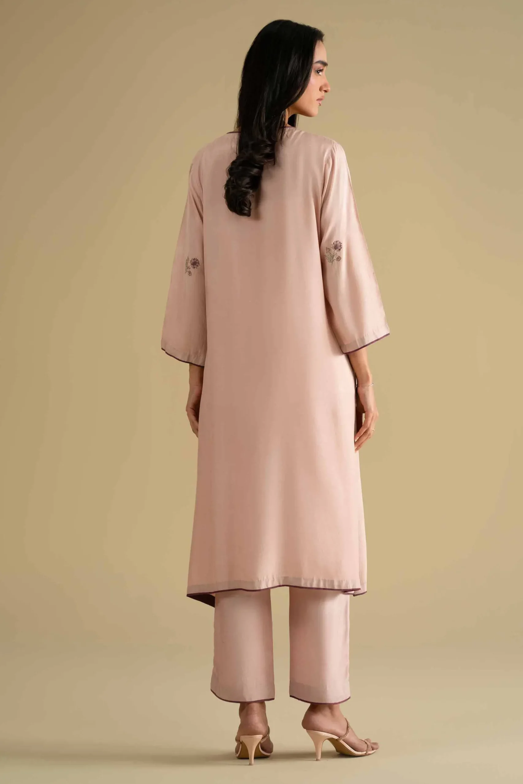 2 Piece - Embroidered Suit - KFE26-32