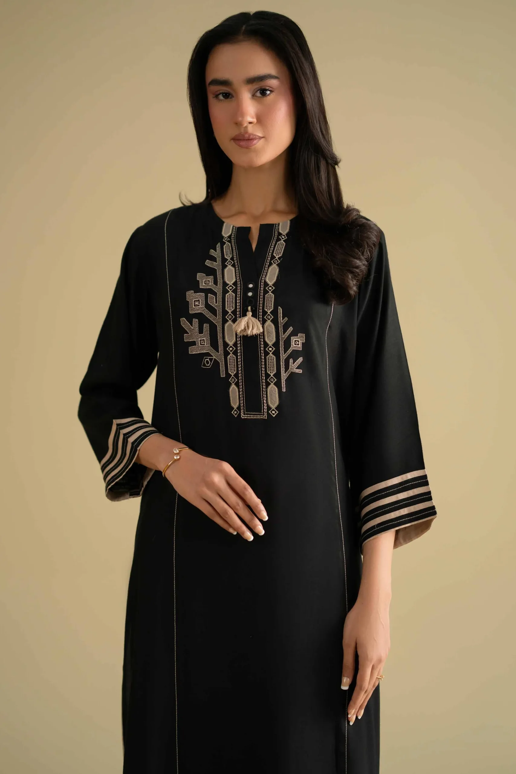 2 Piece - Embroidered Suit - KFE26-37