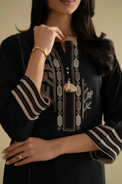 2 Piece - Embroidered Suit - KFE26-37
