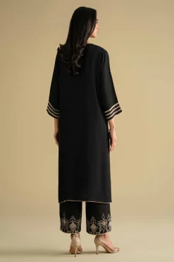 2 Piece - Embroidered Suit - KFE26-37