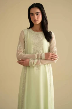 2 Piece - Embroidered Suit - KFE26-60