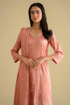 3 Piece - Embroidered Suit - KFE26-75