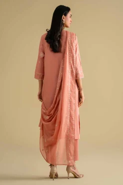 3 Piece - Embroidered Suit - KFE26-75