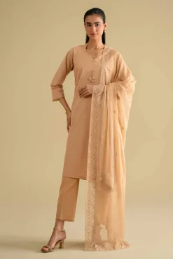 3 Piece - Embroidered Suit - KFE26-81