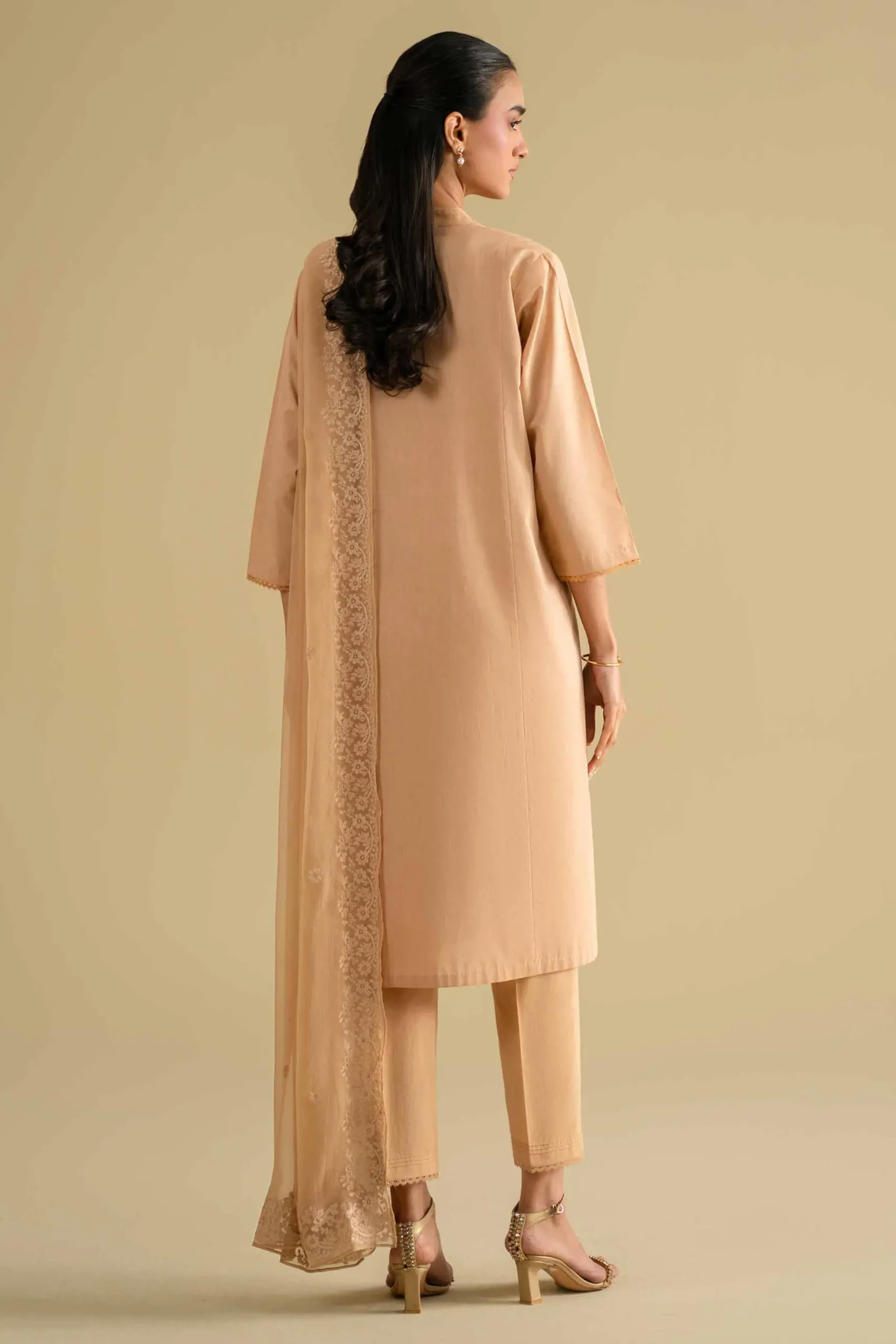 3 Piece - Embroidered Suit - KFE26-81