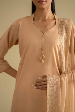 3 Piece - Embroidered Suit - KFE26-81