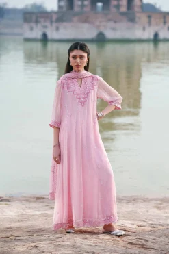 3 Piece - Embroidered Suit - KFE26-99