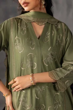 3 Piece - Embroidered Suit - KFE26-225