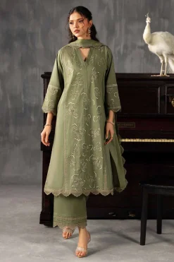 3 Piece - Embroidered Suit - KFE26-225