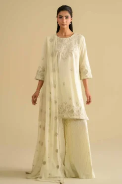 3 Piece - Embroidered Suit - KFE26-88