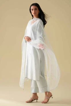 3 Piece - Embroidered Suit - KFE26-79