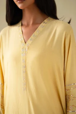 2 Piece - Embroidered Suit - KFE26-68