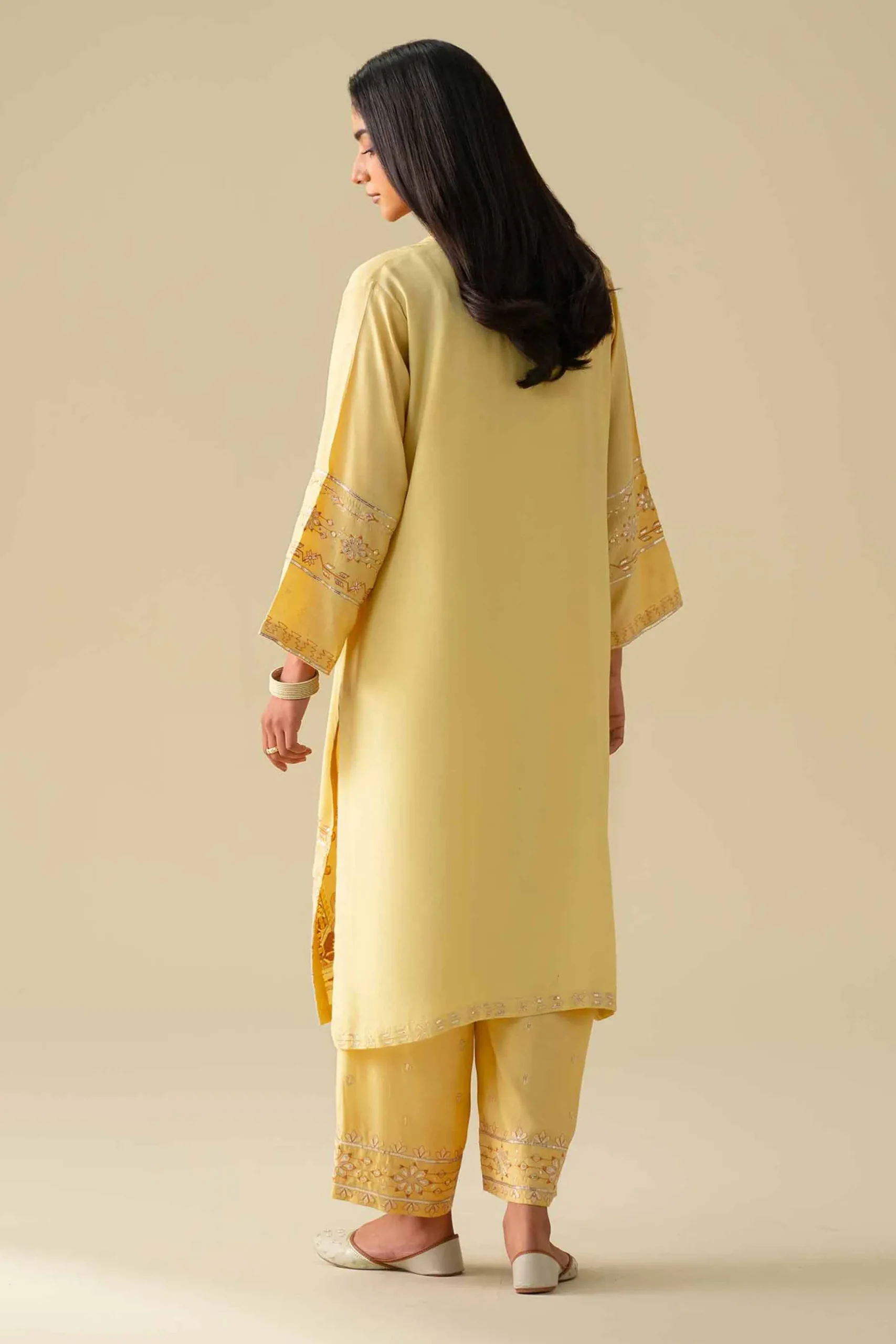 2 Piece - Embroidered Suit - KFE26-68