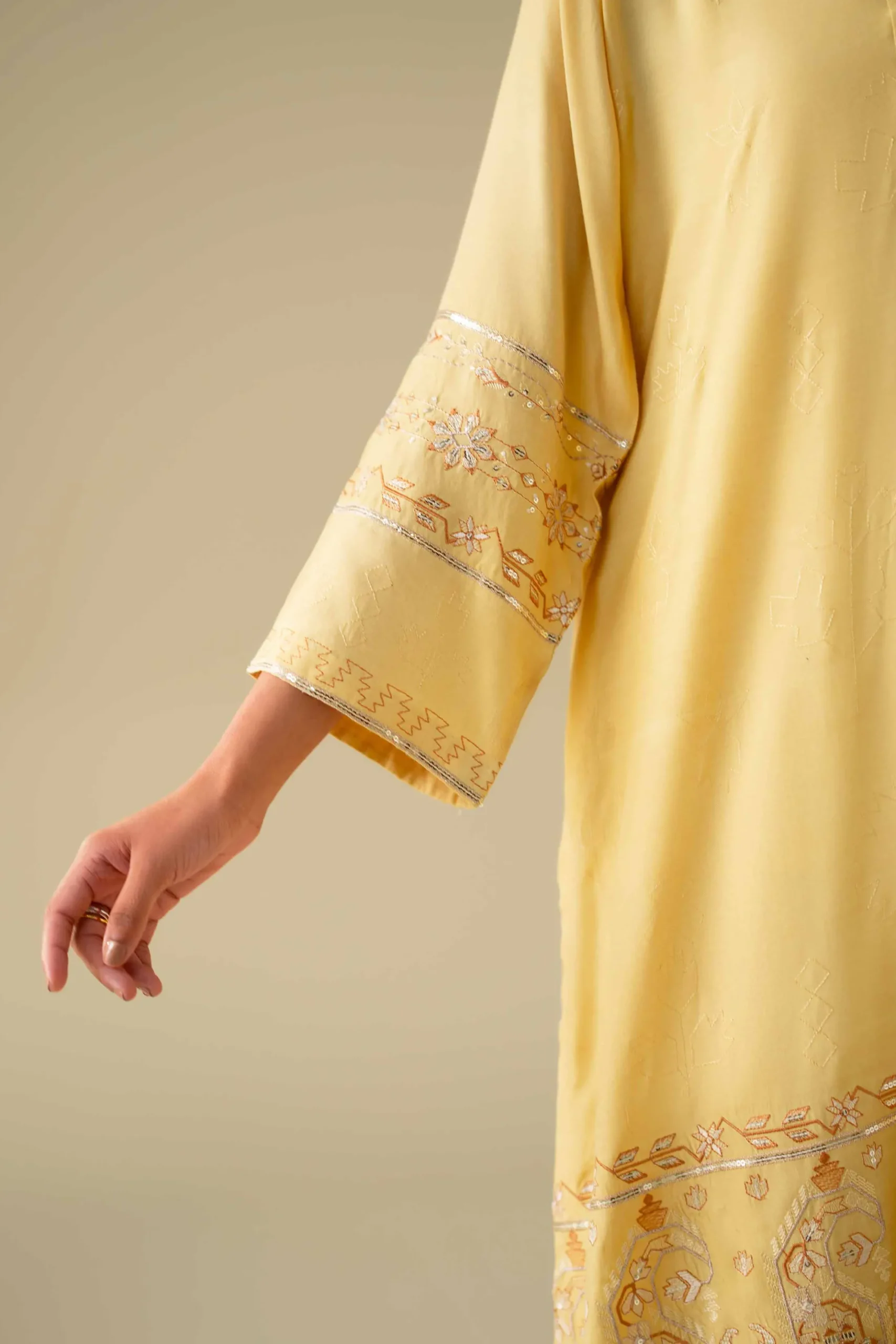 2 Piece - Embroidered Suit - KFE26-68
