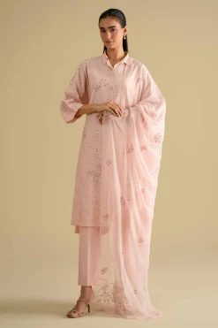 3 Piece - Embroidered Suit - KFE26-89