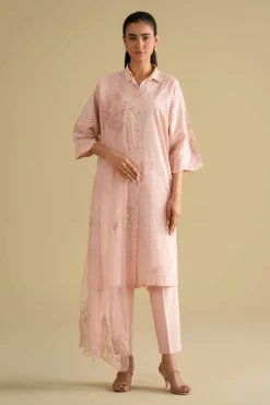 3 Piece - Embroidered Suit - KFE26-89