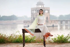 3 Piece - Embroidered Suit - KFE26-103