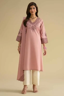 2 Piece - Embroidered Suit - KFE26-17