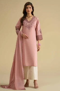 2 Piece - Embroidered Suit - KFE26-17