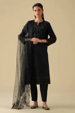 3 Piece - Embroidered Suit - KFE26-102