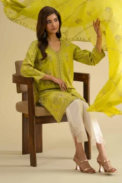 2 Piece - Embroidered Suit - KFE26-18