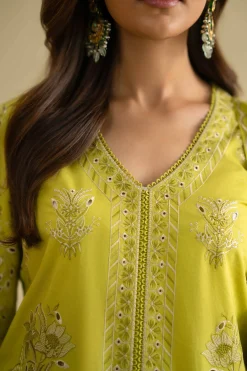 2 Piece - Embroidered Suit - KFE26-18