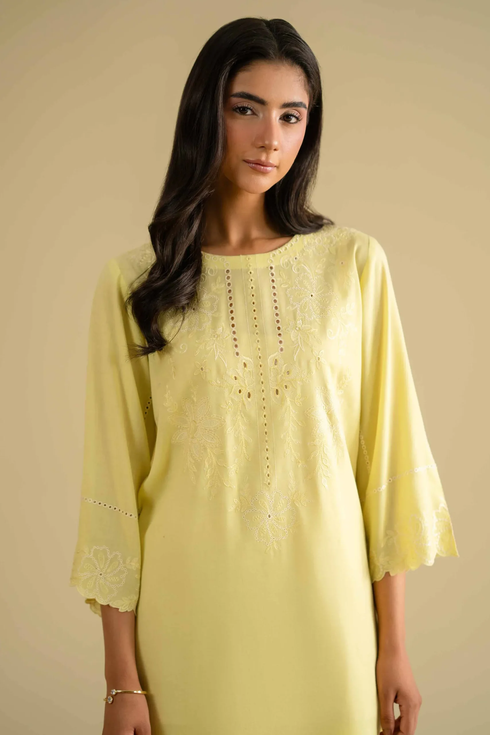 2 Piece - Embroidered Suit - KFE26-39