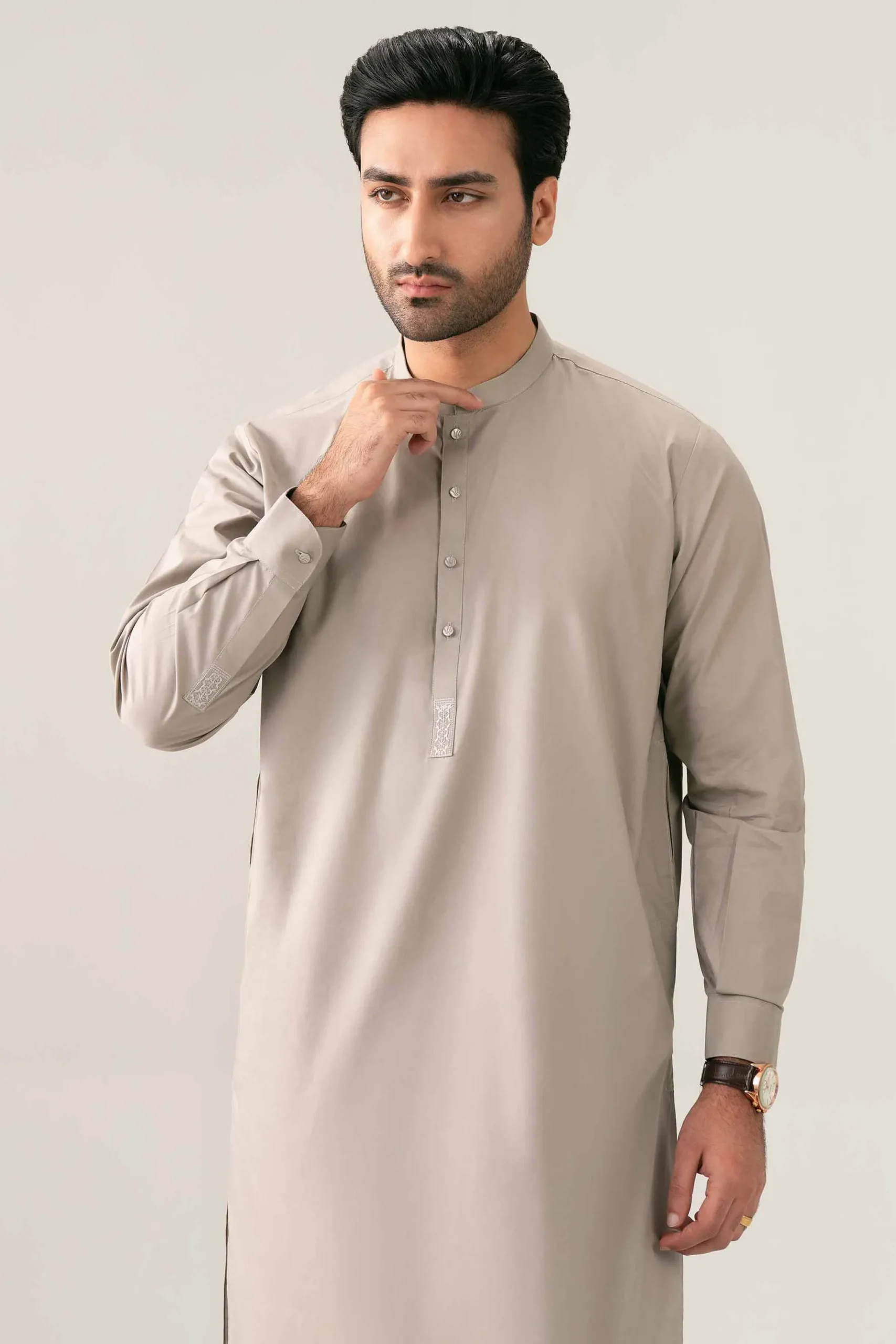 2 Piece - Embroidered Suit - NQ26-016