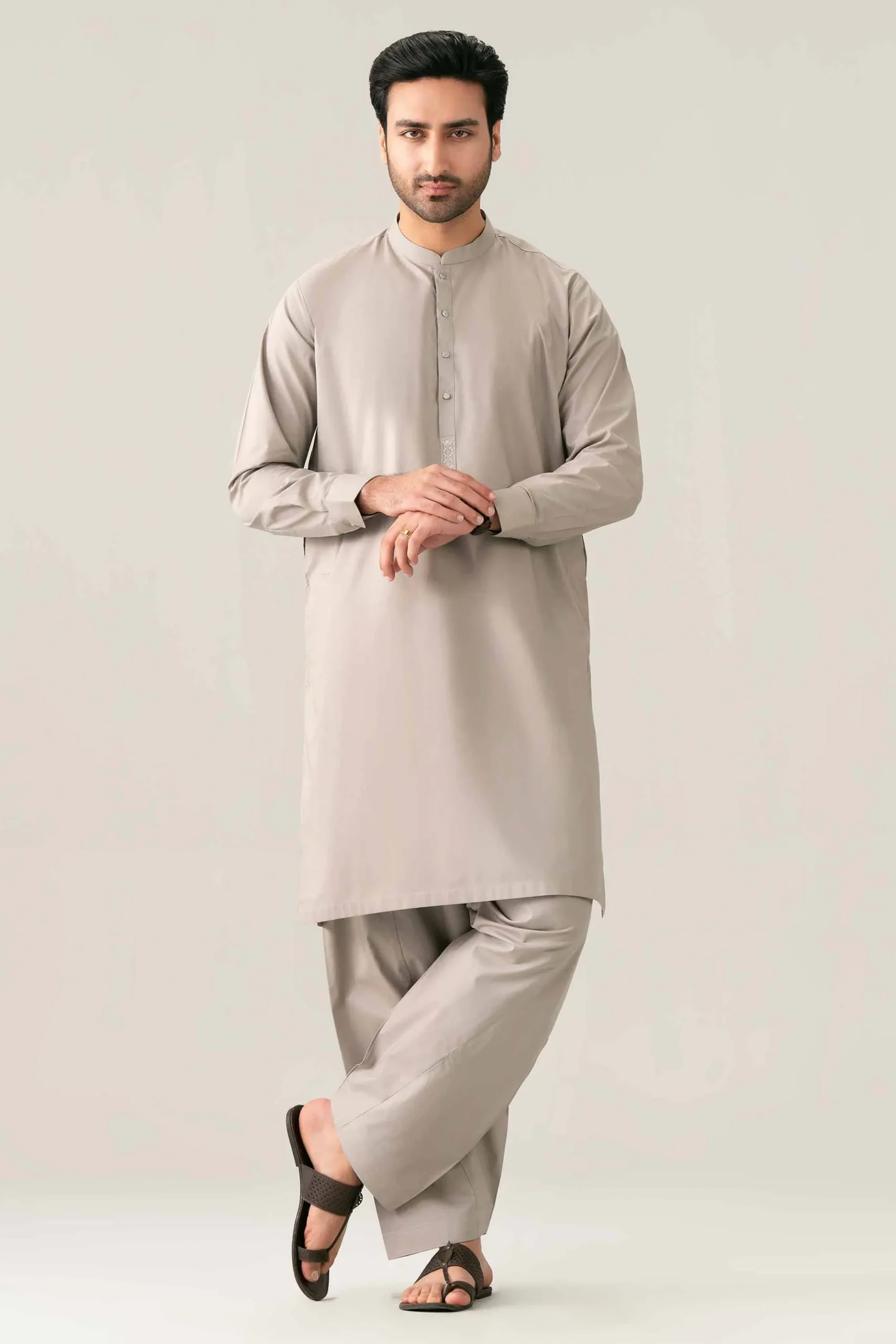 2 Piece - Embroidered Suit - NQ26-016