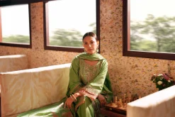 3 Piece - Embroidered Suit - PE26-78