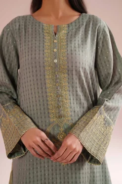 2 Piece - Embroidered Suit - PE26-59