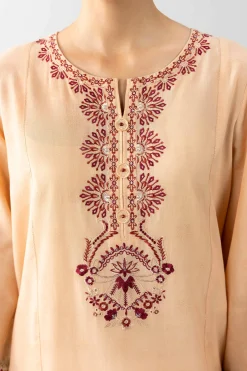 2 Piece - Embroidered Suit - PE26-130