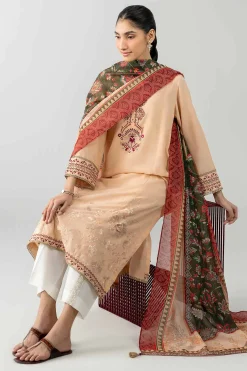2 Piece - Embroidered Suit - PE26-130