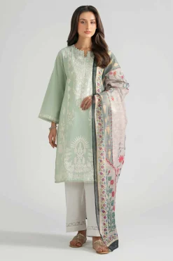 2 Piece - Embroidered Suit - PE26-131